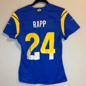 Nike Los Angeles Rams Taylor Rapp #24 NFL On Field Jersey Women’s Size S NWOT